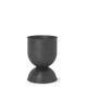 Ferm Living Garden Black Hourglass Pot, Small