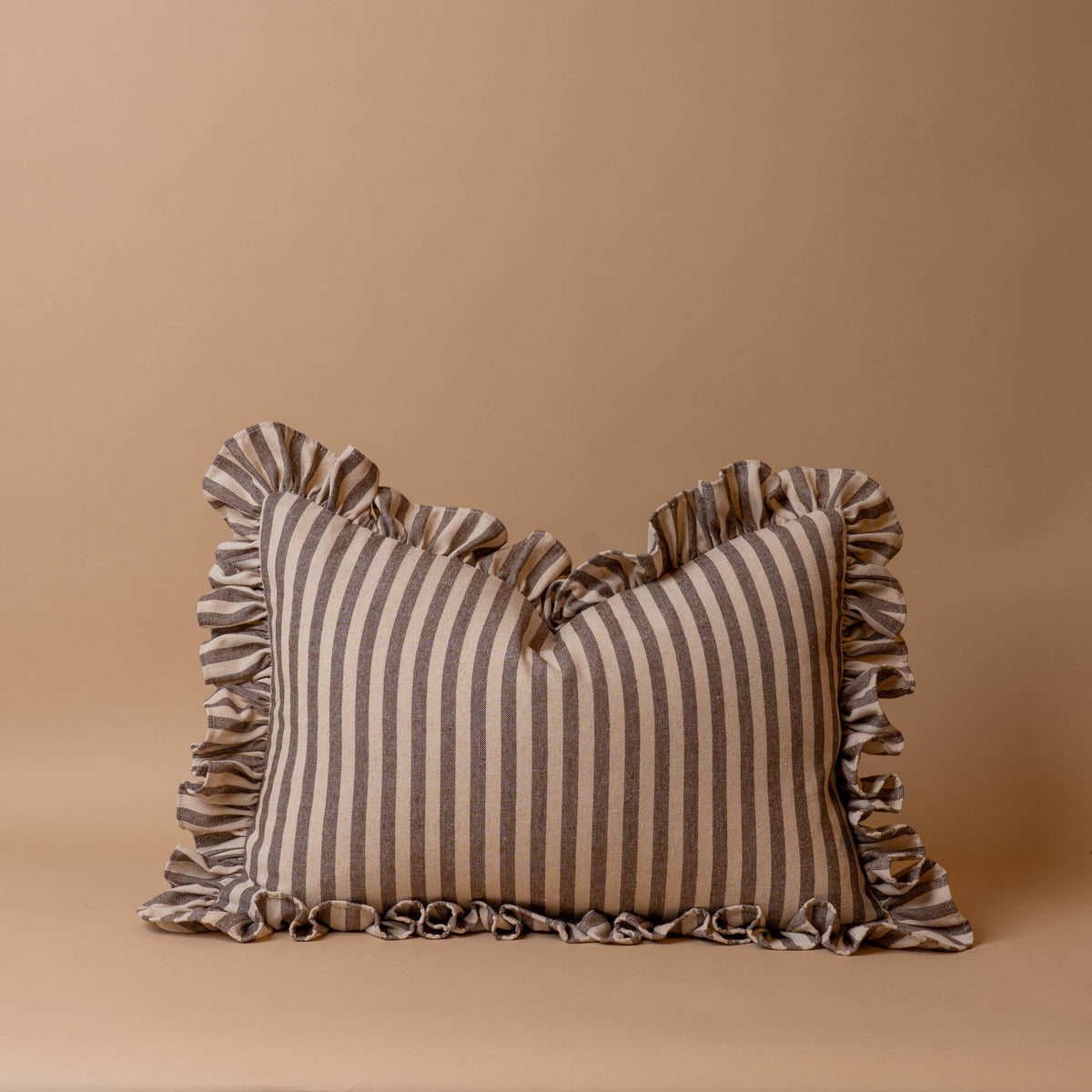 RW Studio SHOP Hudson Striped Ruffle Pillow, 15" x 20"