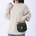 UPPDOO SHOP Hunter Green Mini Saddle Bag