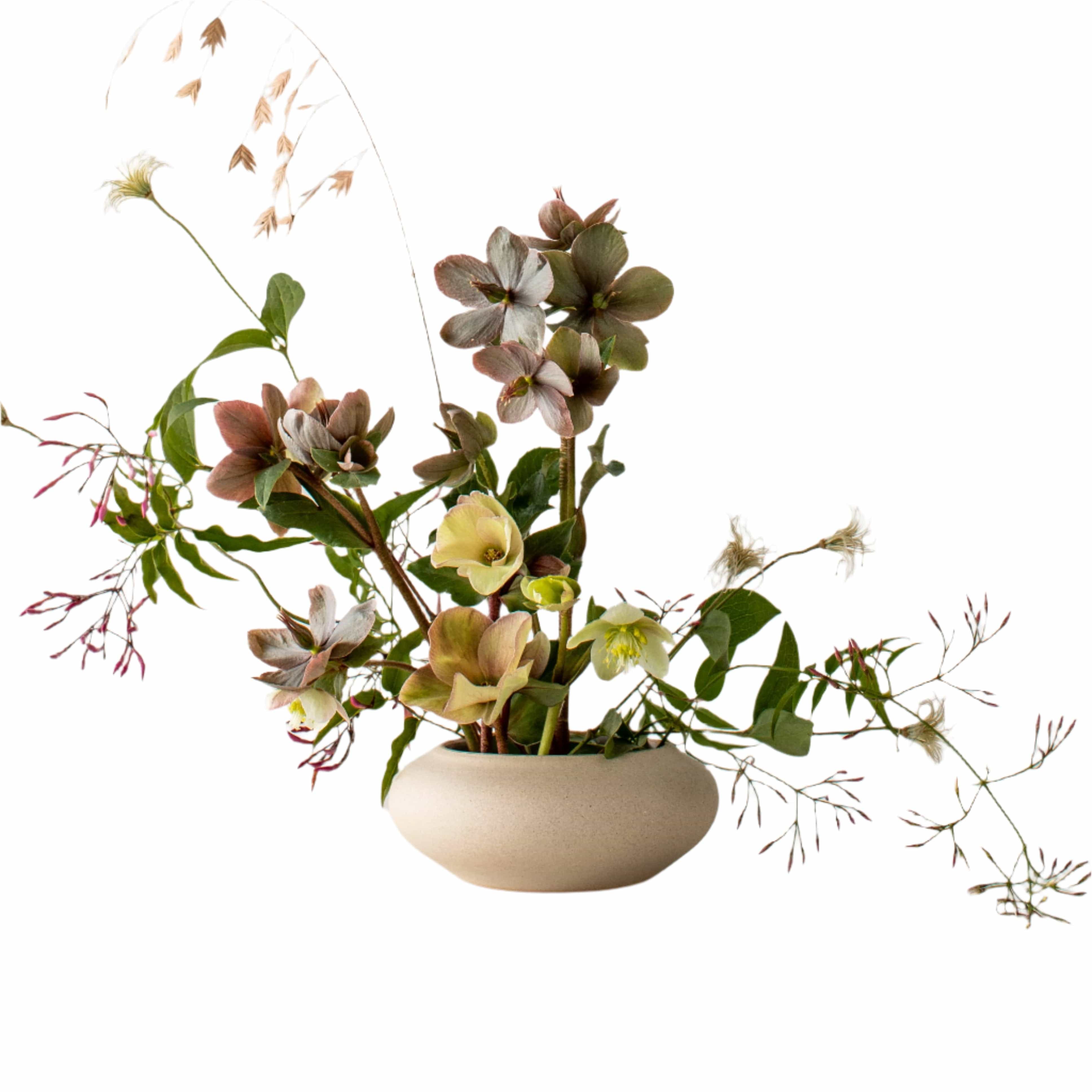 CONVIVIAL Decor Vase Ikebana Vase No. 2 | Raw Stoneware