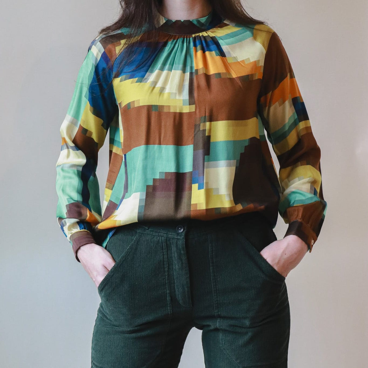 The Little Project SHOP Jigsaw / X-Small Ione Top