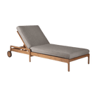 Ethnicraft Furniture Mocha / Thick Jack Outdoor Adjustable Lounger