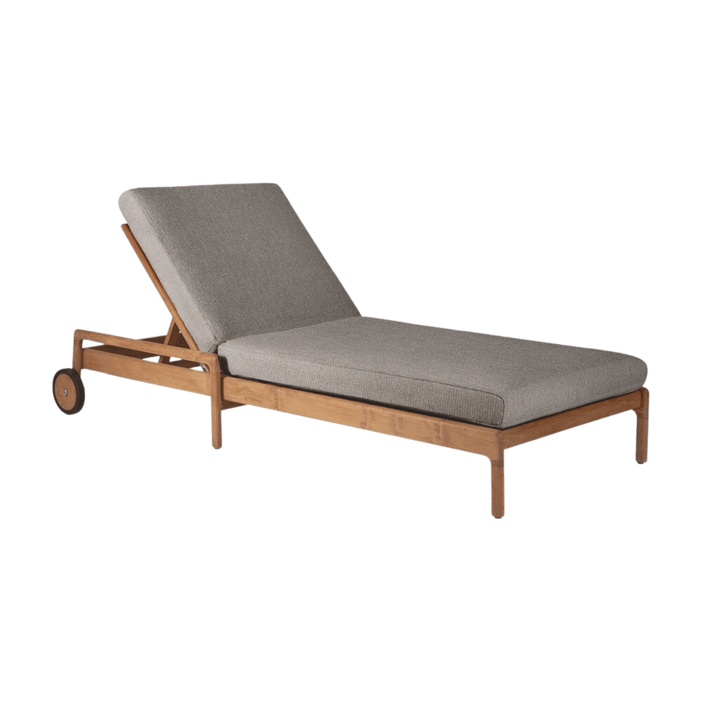 Ethnicraft Furniture Mocha / Thick Jack Outdoor Adjustable Lounger