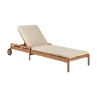 Ethnicraft Furniture Natural / Thin Jack Outdoor Adjustable Lounger
