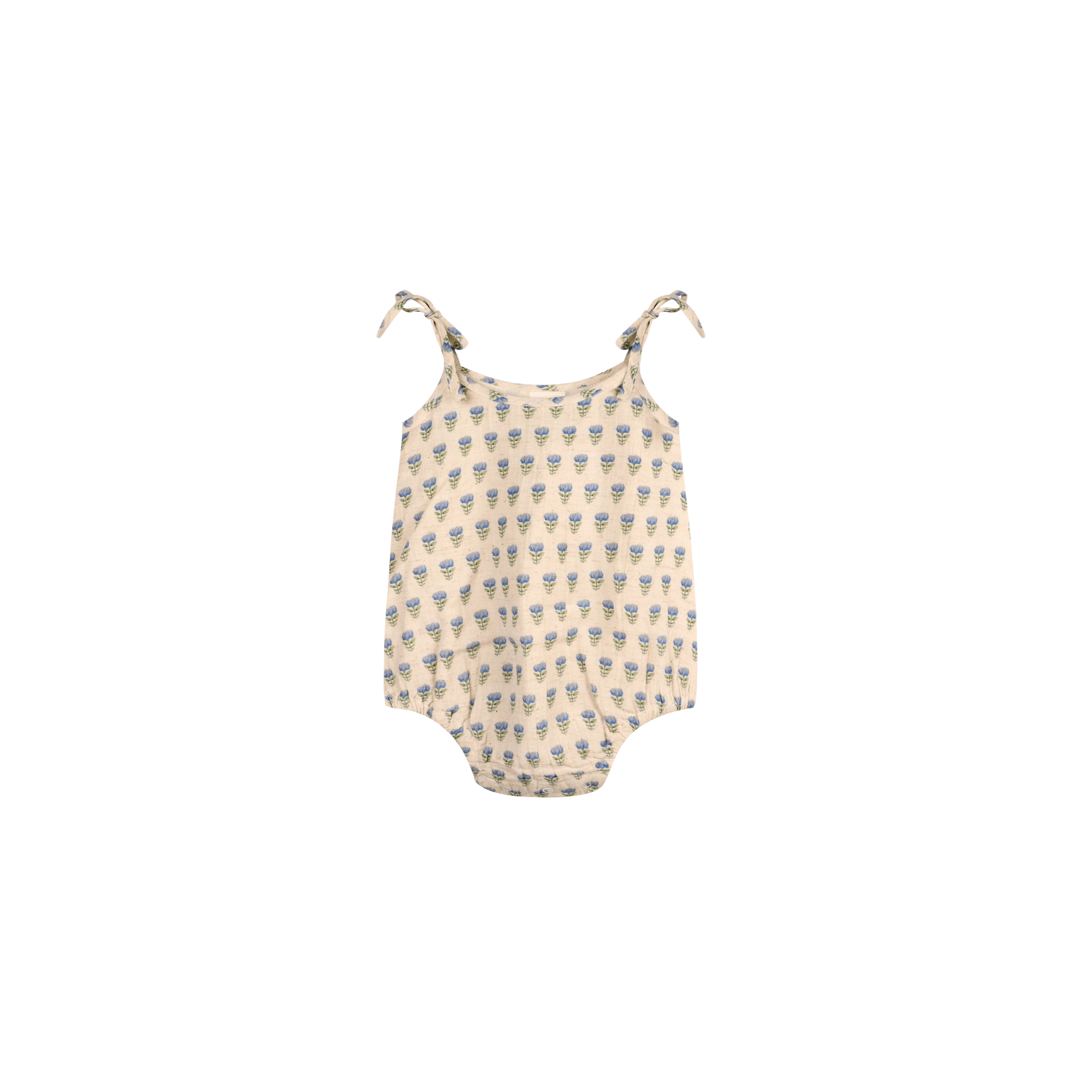 Viverano Organics SHOP Jaipur Linen Baby Romper + Headband
