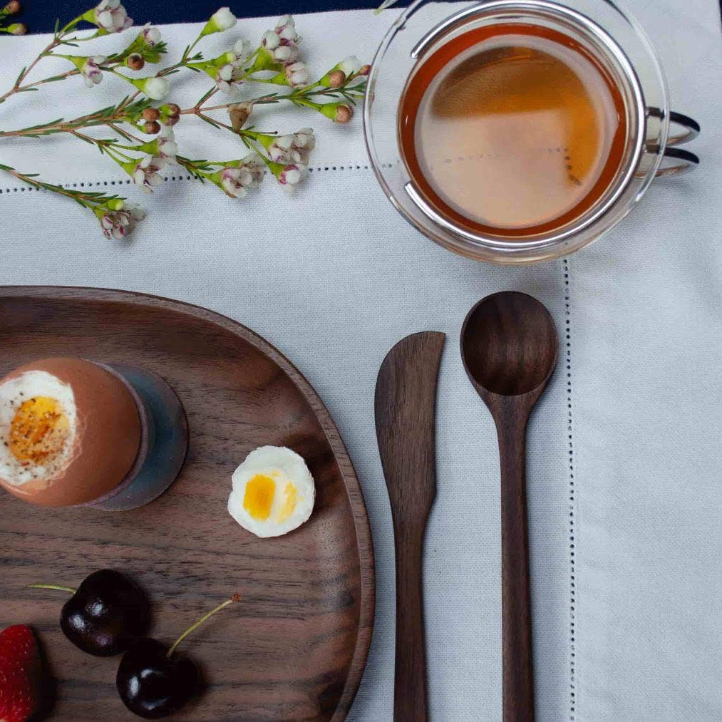 JBrody & Co. JBrody & Co. - 6’’ Walnut Wood Spear Spreader