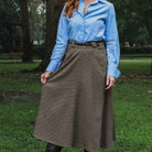 Diega SHOP Jeyo Houndstooth Midi Skirt