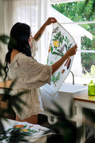 Koala Eco Koala Eco - Linen & Cotton Terra Botanical Tea Towel