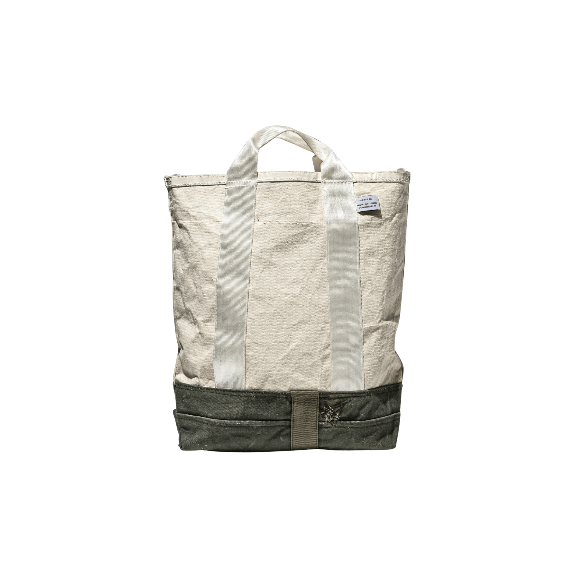 Puebco SHOP Laminated Vintage Fabric Bag