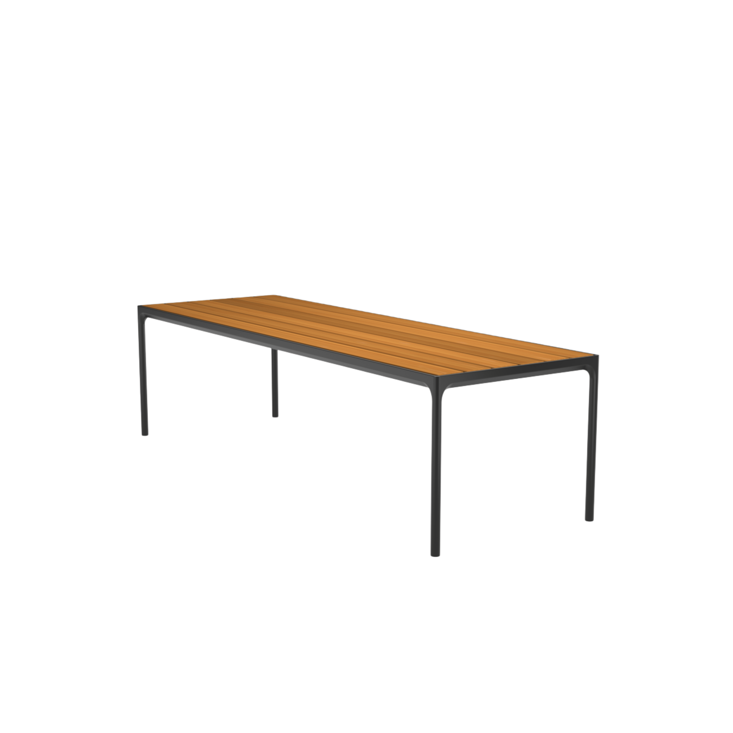 HOUE SHOP Black Large Four Dining Table