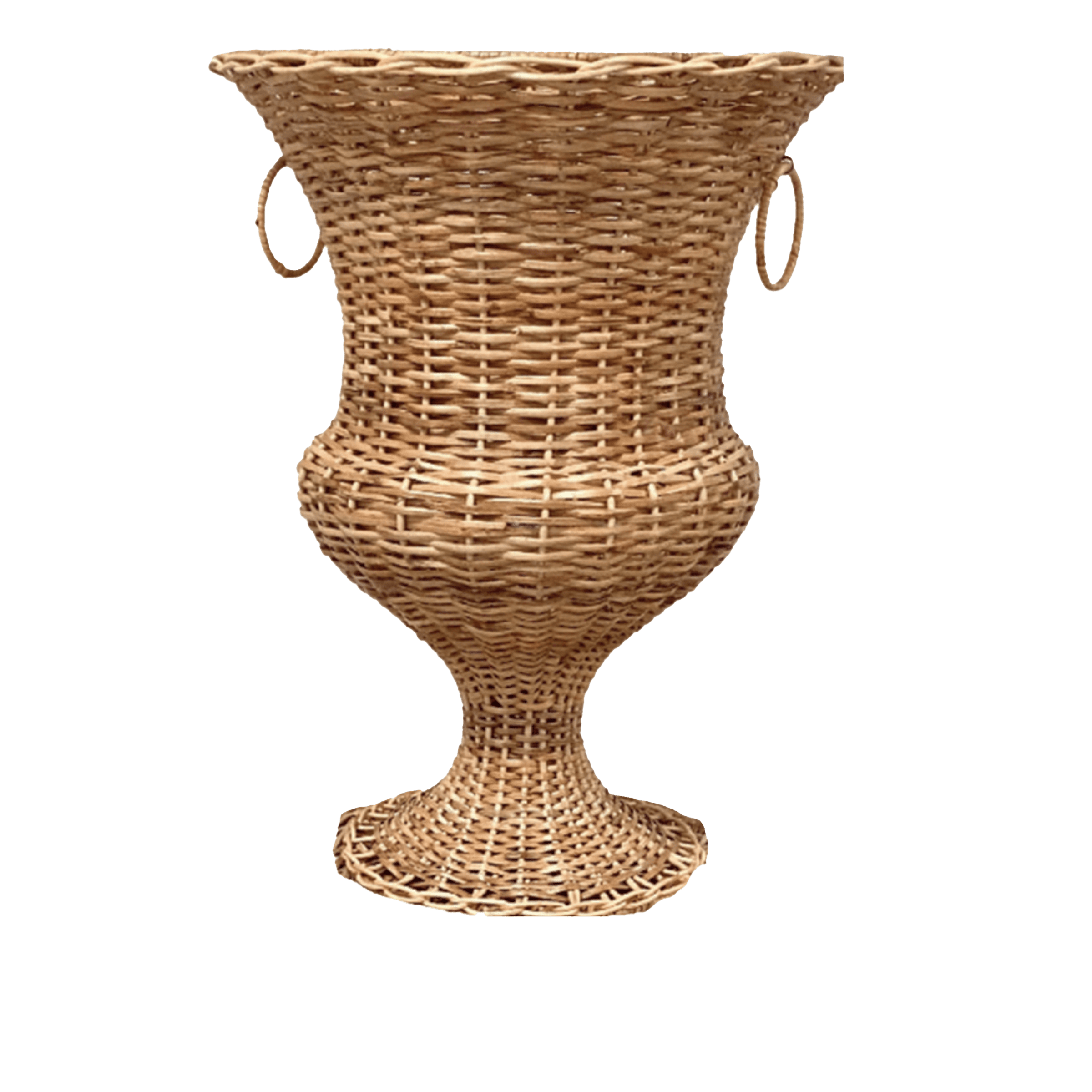 The Enchanted Home Decor Large Wicker Urn