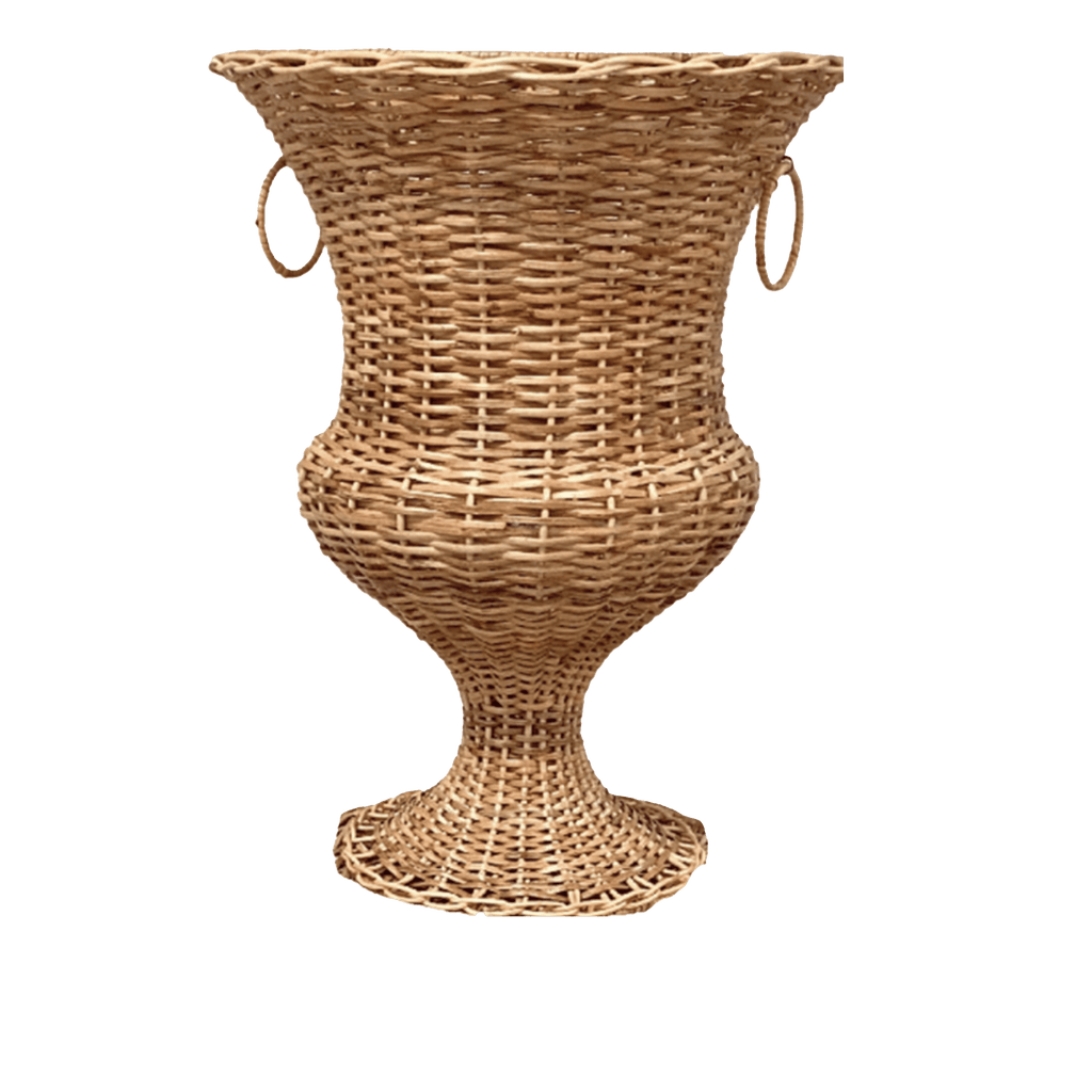The Enchanted Home Decor Large Wicker Urn