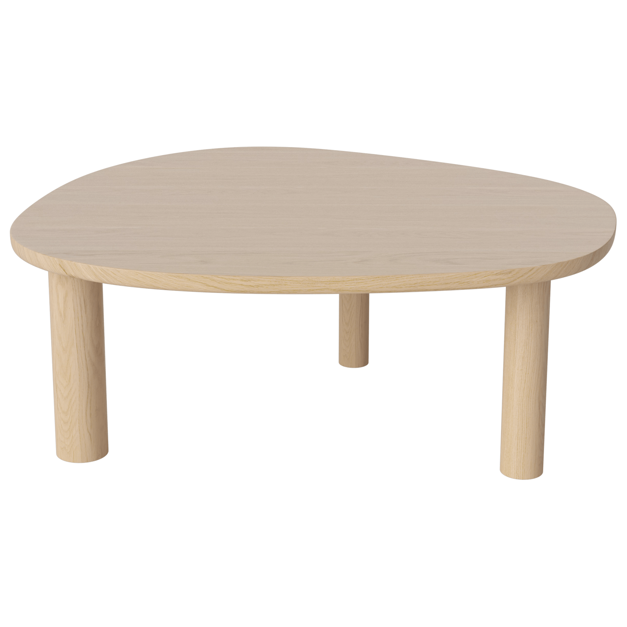 Bolia Furniture Small / White Pigmented Oiled Oak Latch Coffee Table