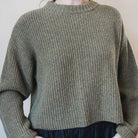 Beaumont Organic SHOP Leo Recycled Wool Jumper, Taupe Marl