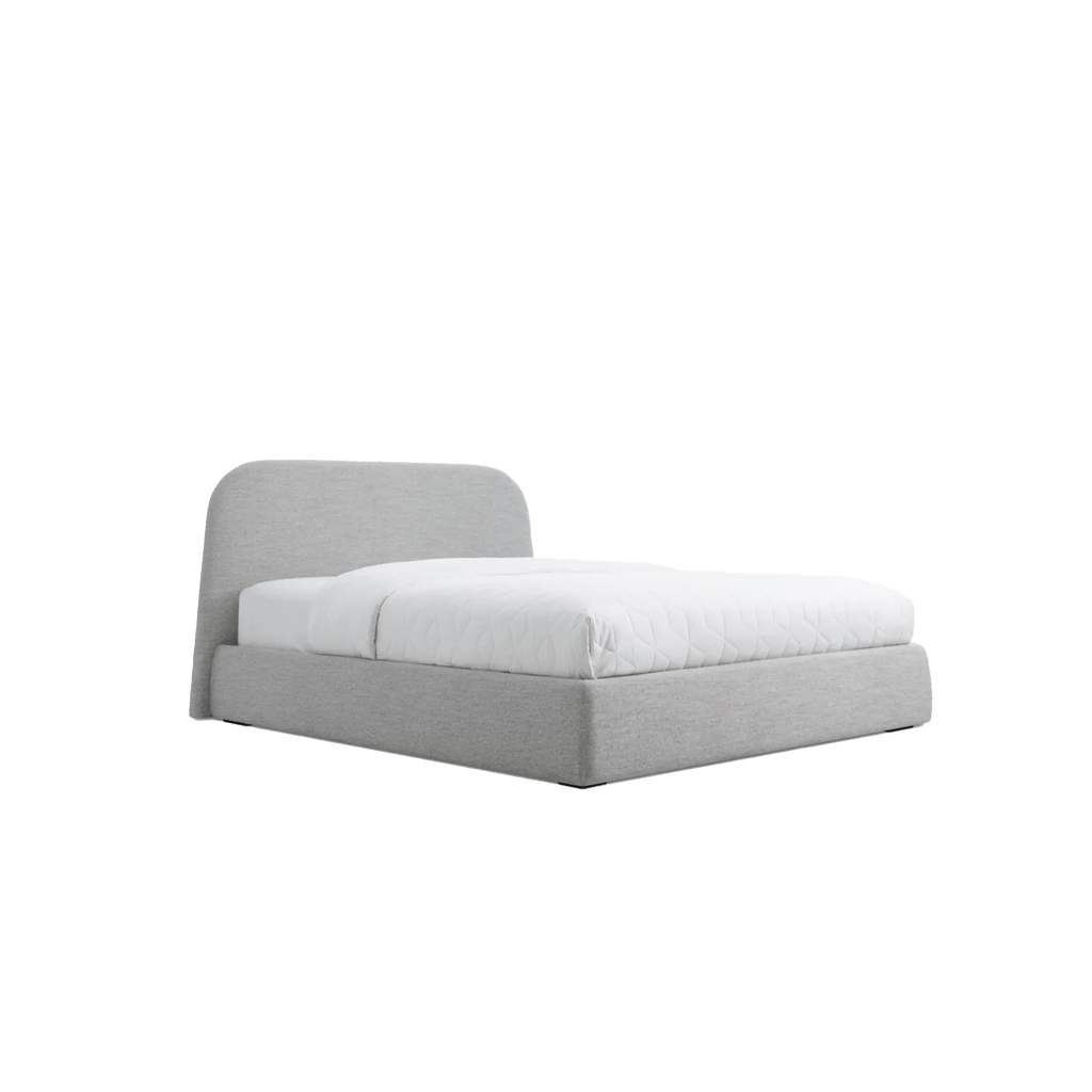 Blu Dot Furniture Queen / Vesper Light Grey Lid Storage Bed