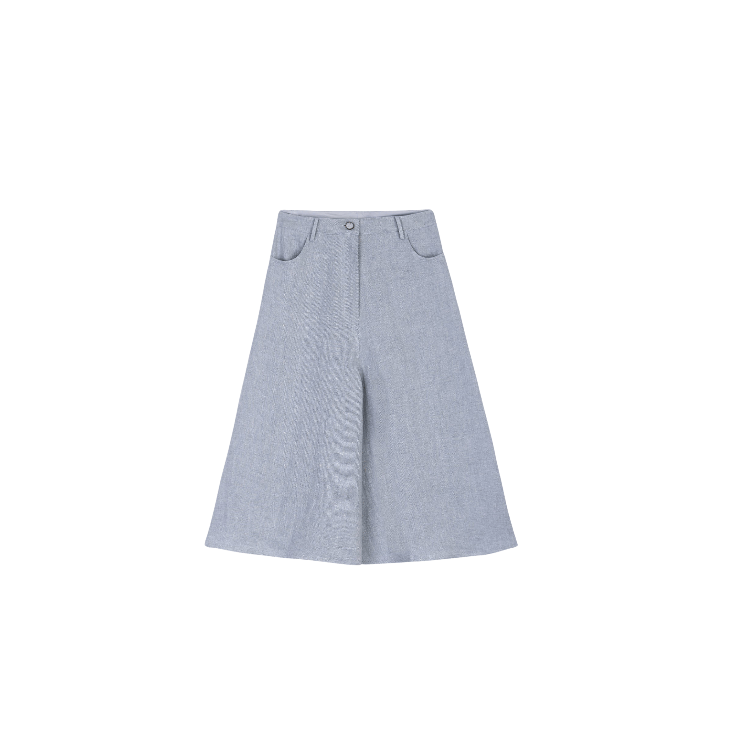 Alysi Clothing Linen Bermuda Shorts