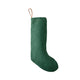 Celina Mancurti, LLC Holiday Emerald Linen Stocking, Various Colorways