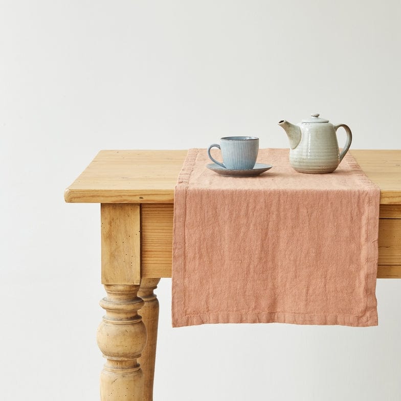 Linen Tales Tableware Cafe Cream / 16" x 59" Linen Table Runner