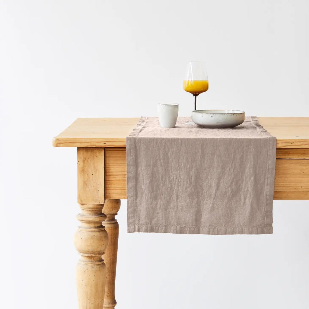 Linen Tales Tableware Porobello / 16" x 59" Linen Table Runner