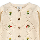 Viverano Organics SHOP Lisa Floral Baby Cardigan