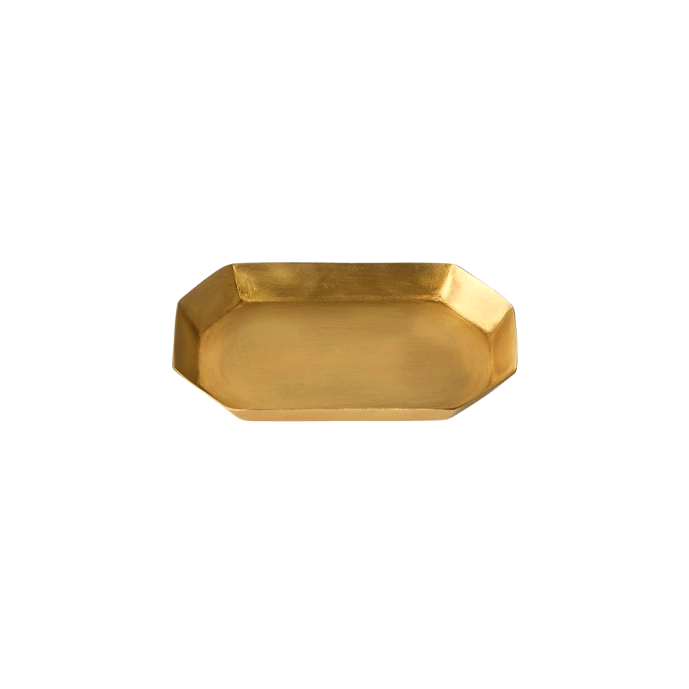 Fog Linen Work SHOP Long Brass Octagonal Plate