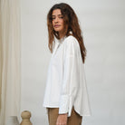 Beaumont Organic SHOP Luna Poplin and Jersey Shirt