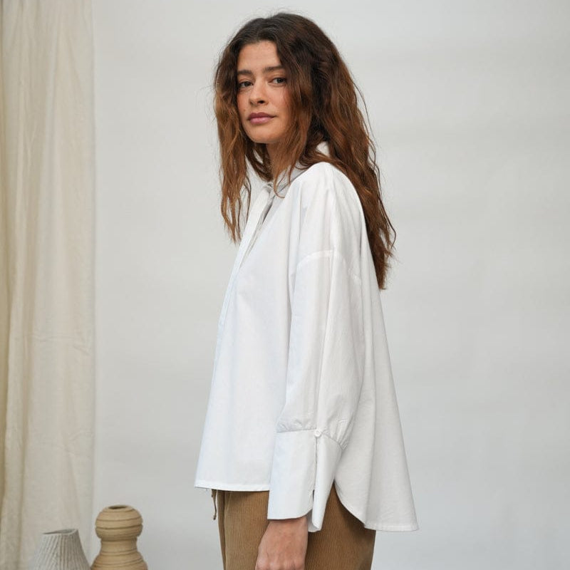 Beaumont Organic SHOP Luna Poplin and Jersey Shirt