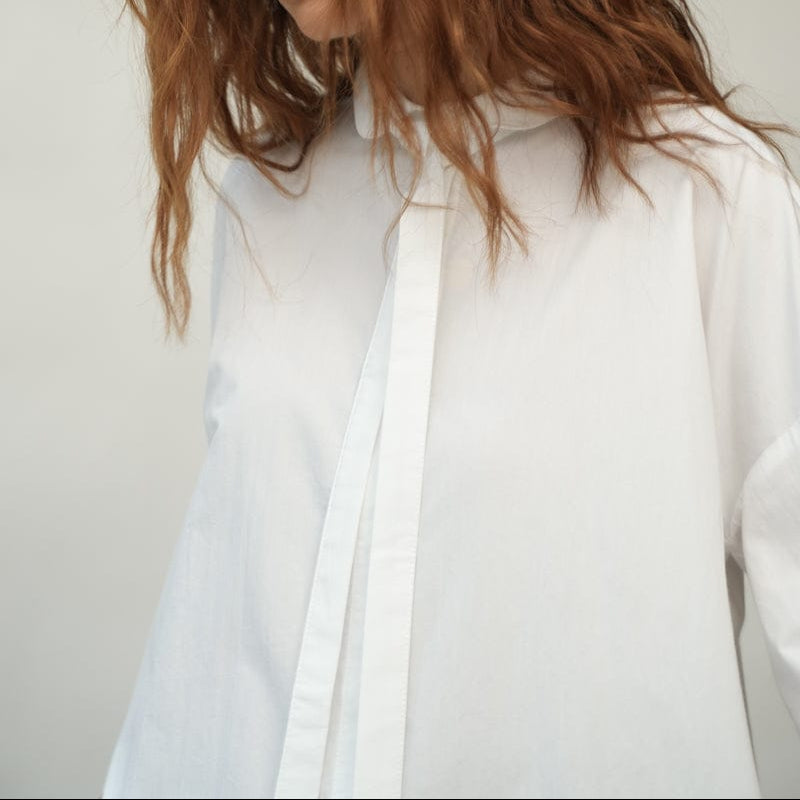 Beaumont Organic SHOP Luna Poplin and Jersey Shirt