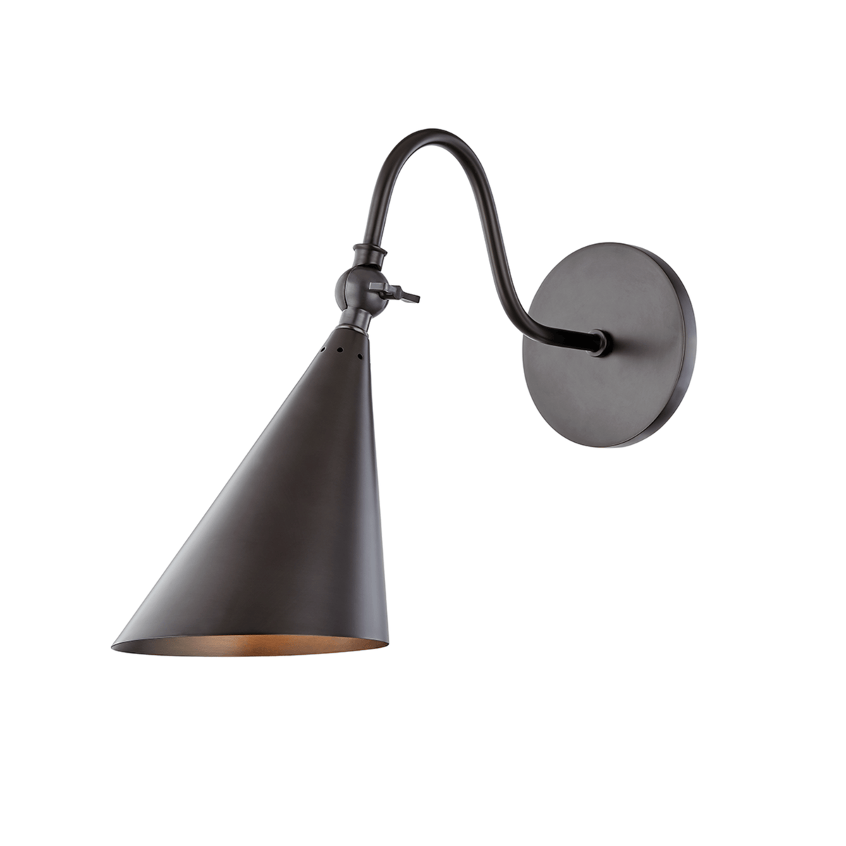 Hudson Valley Lighting SHOP Old Bronze Lupe Wall Sconce