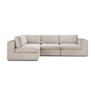Ethnicraft Furniture Mellow Modular Sofa, 1 Seater