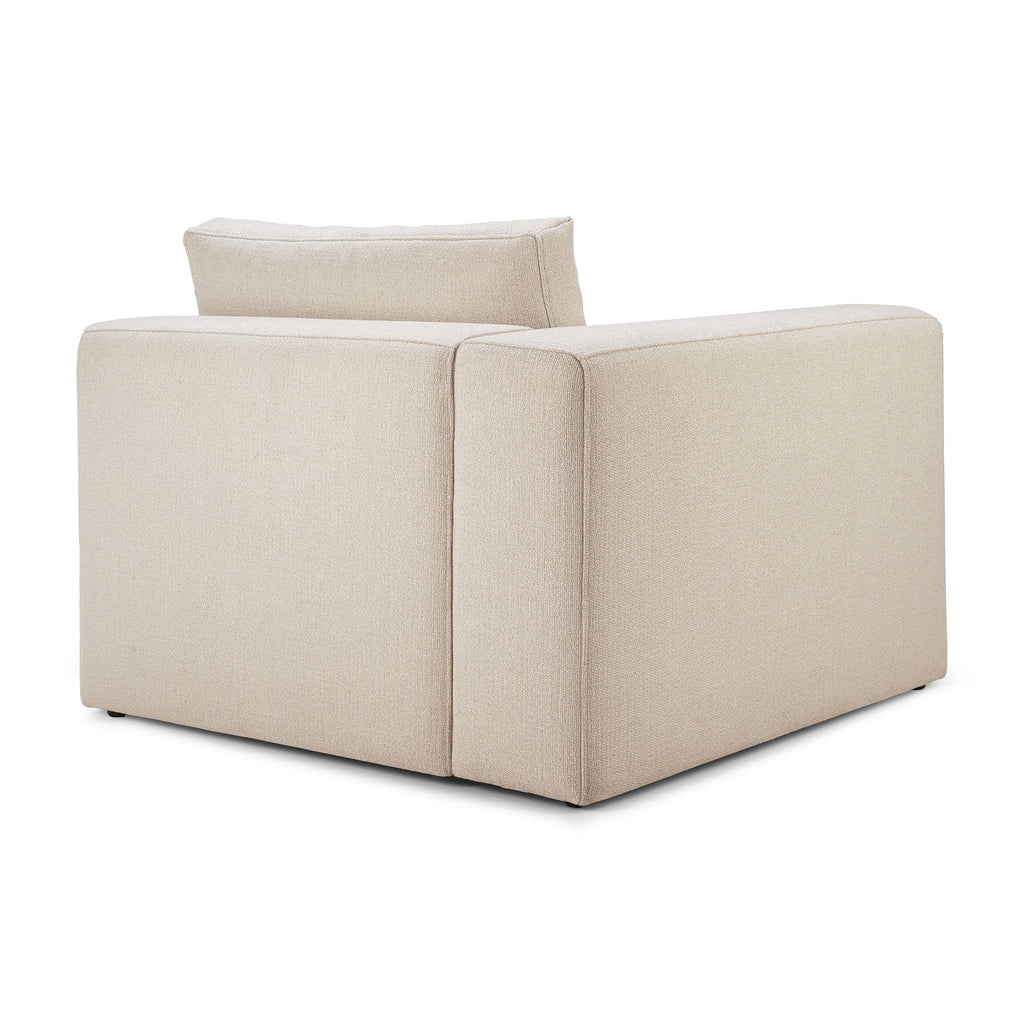 Ethnicraft Furniture Mellow Modular Sofa, End Seater