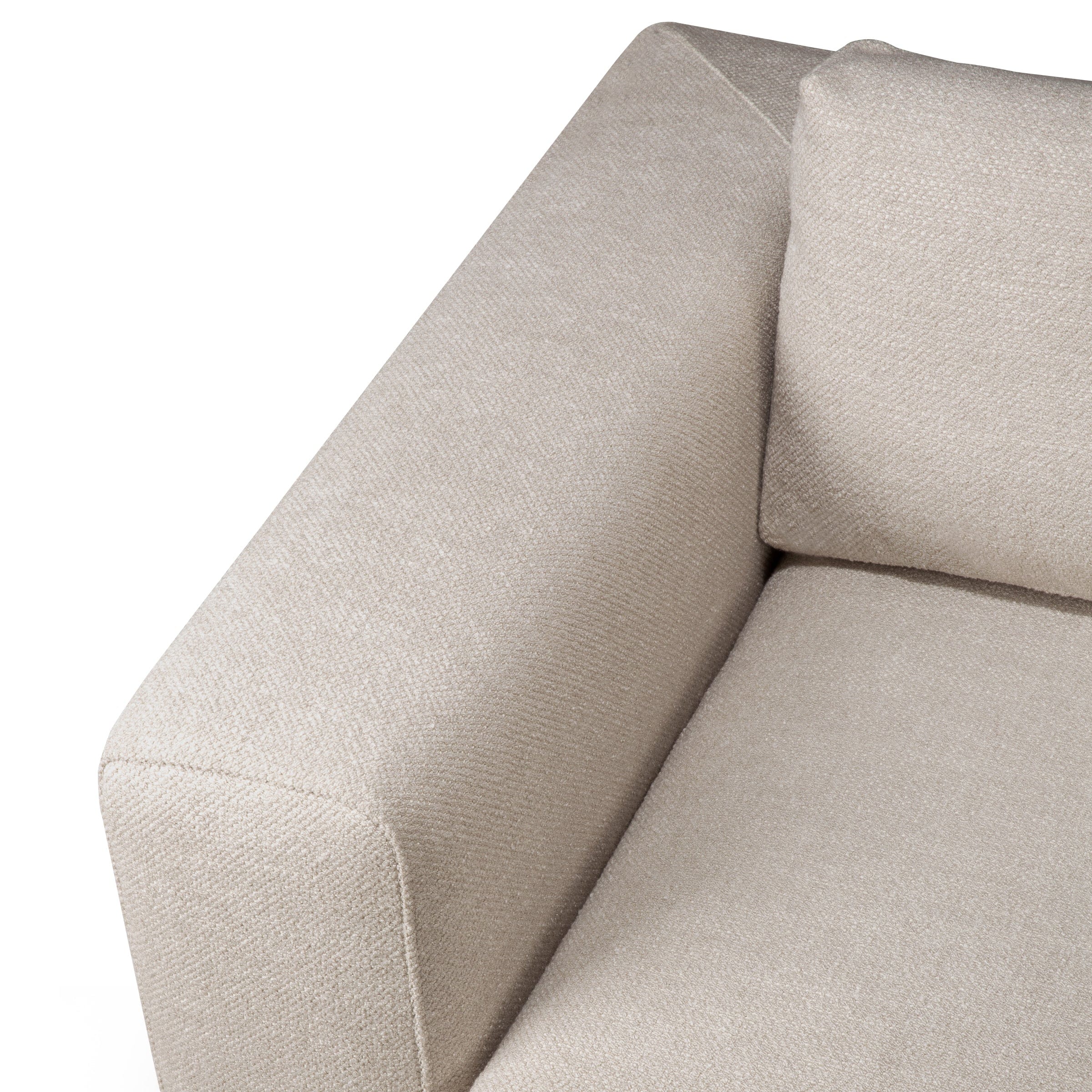 Ethnicraft Furniture Mellow Modular Sofa, End Seater