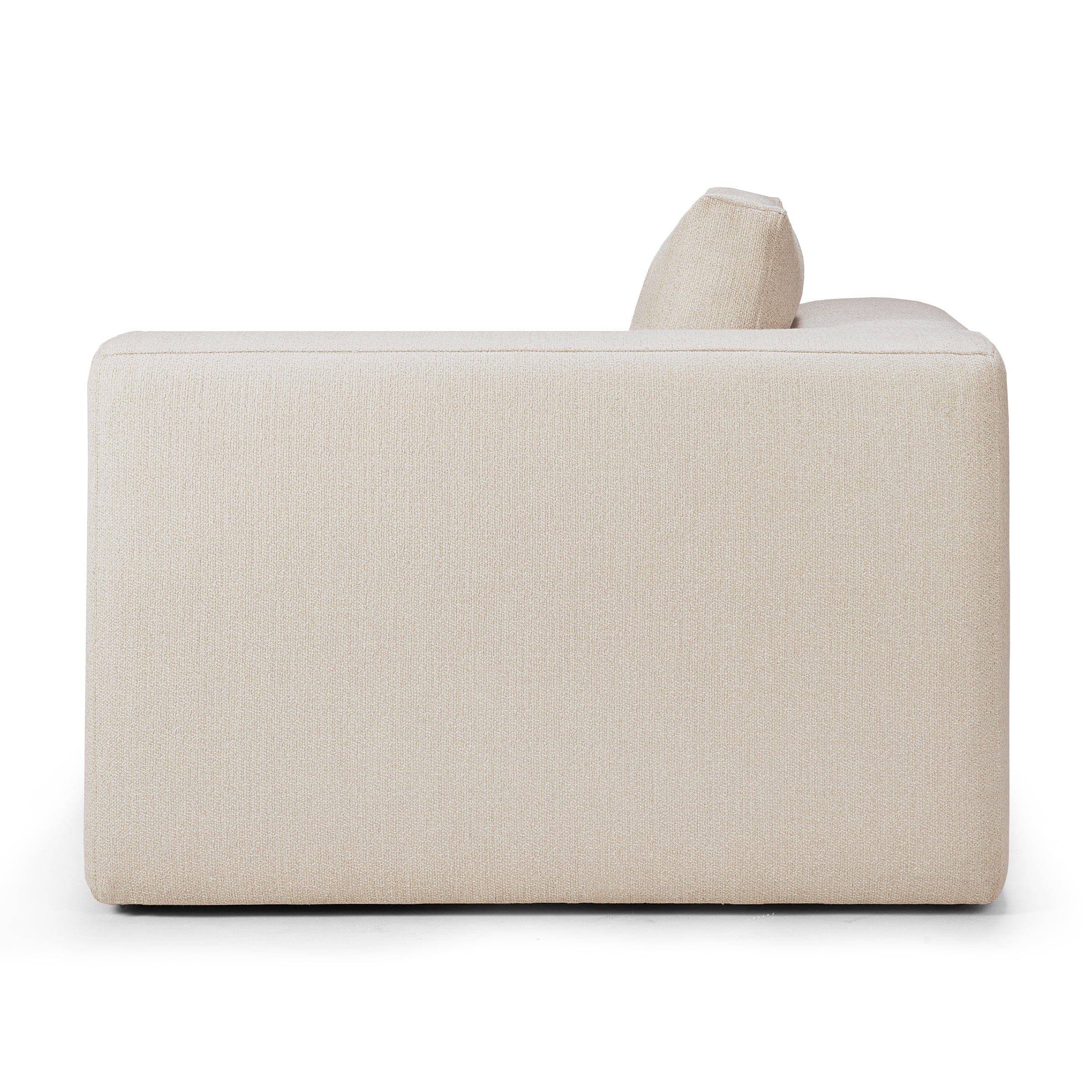 Ethnicraft Furniture Mellow Modular Sofa, End Seater
