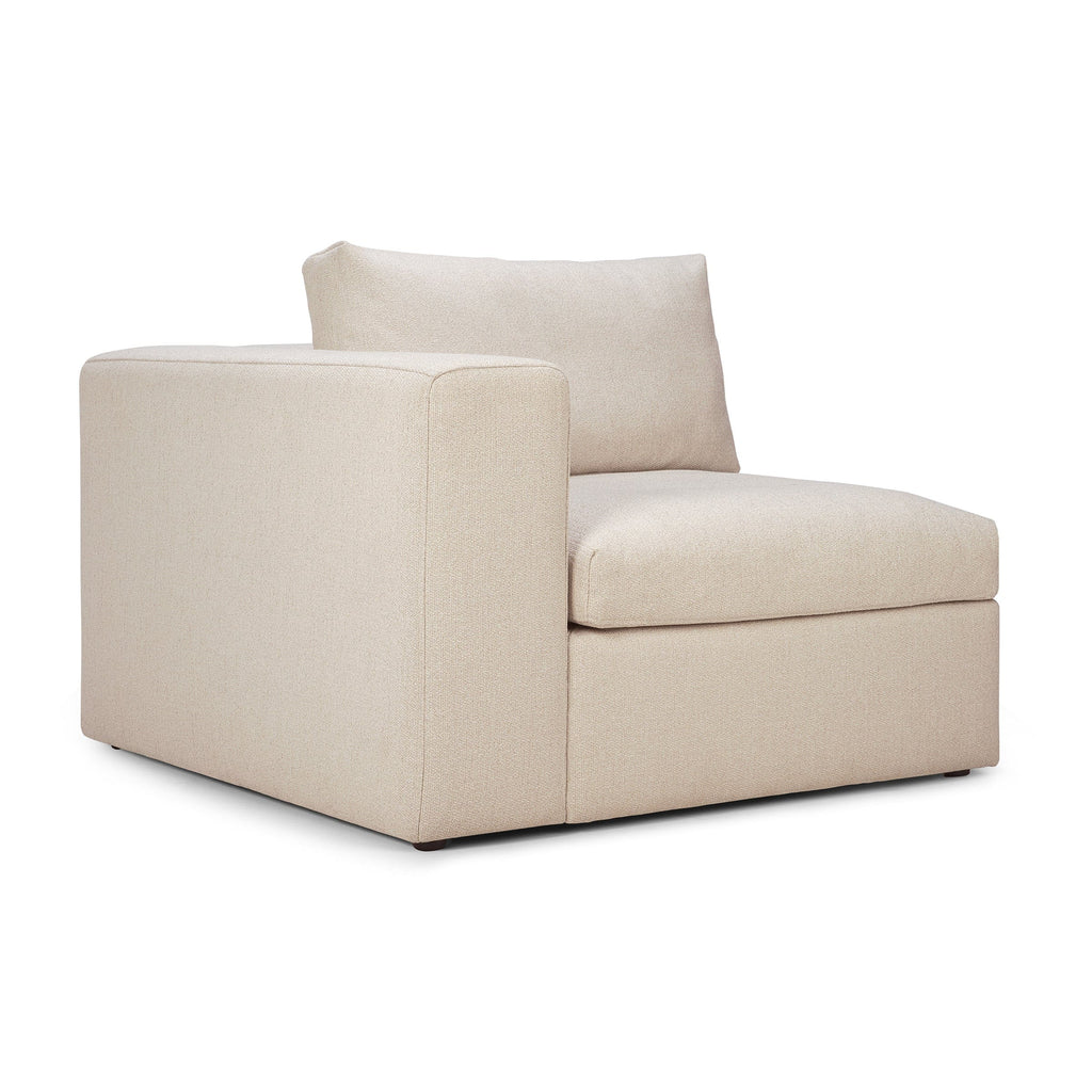 Ethnicraft Furniture Mellow Modular Sofa, End Seater