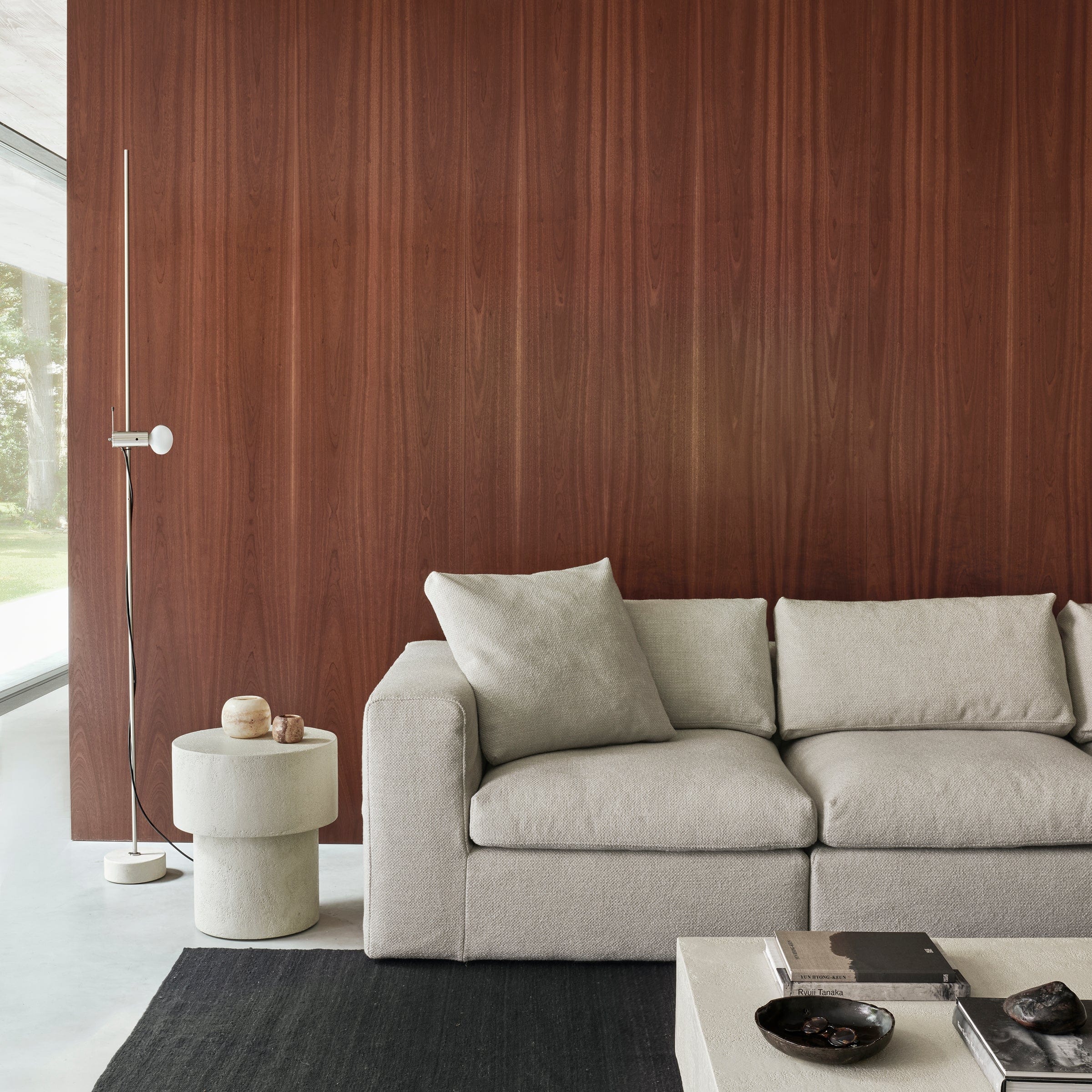 Ethnicraft Furniture Mellow Modular Sofa, End Seater