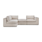 Ethnicraft Furniture Mellow Modular Sofa, Footstool