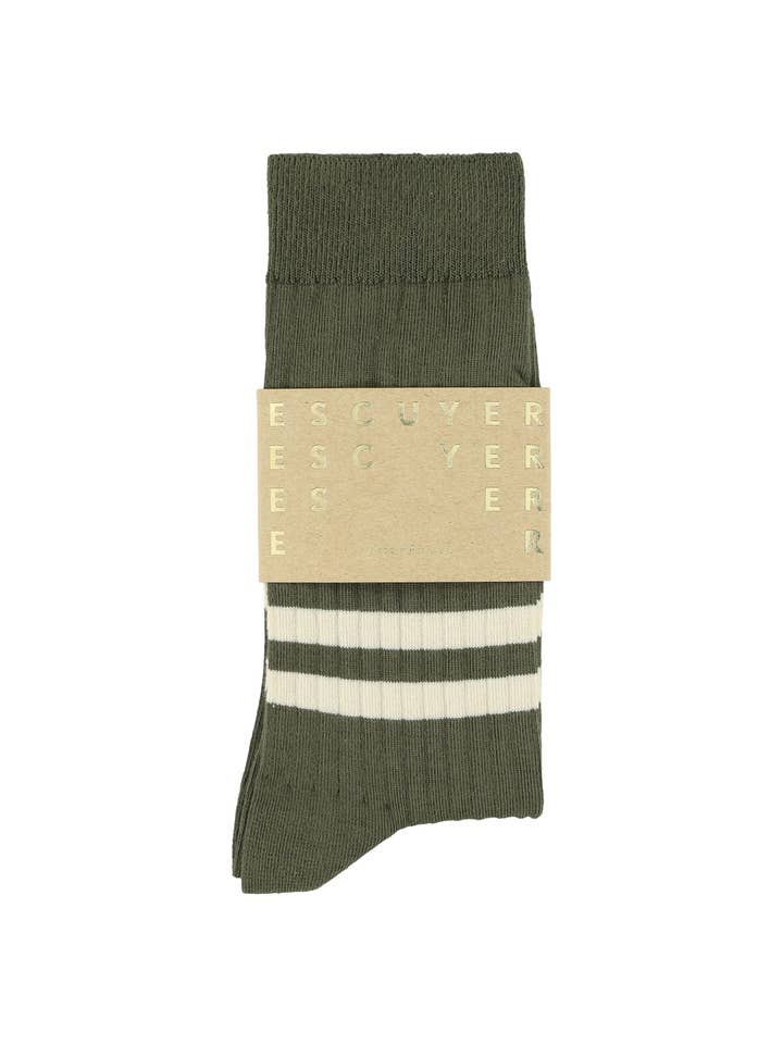 Escuyer Socks Men's Stripe Socks