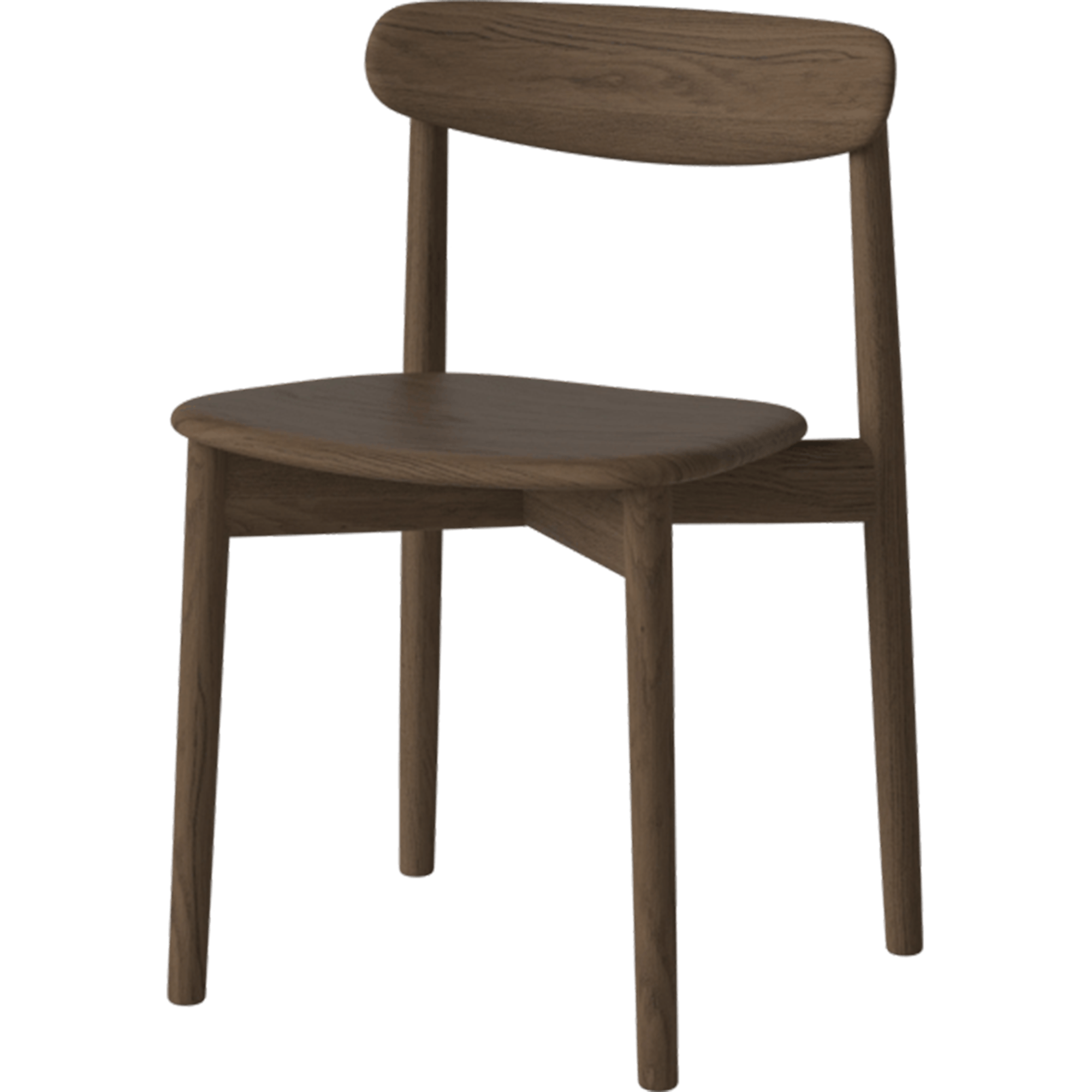 Bolia Furniture Dark Oiled Oak Merge Dining Chair