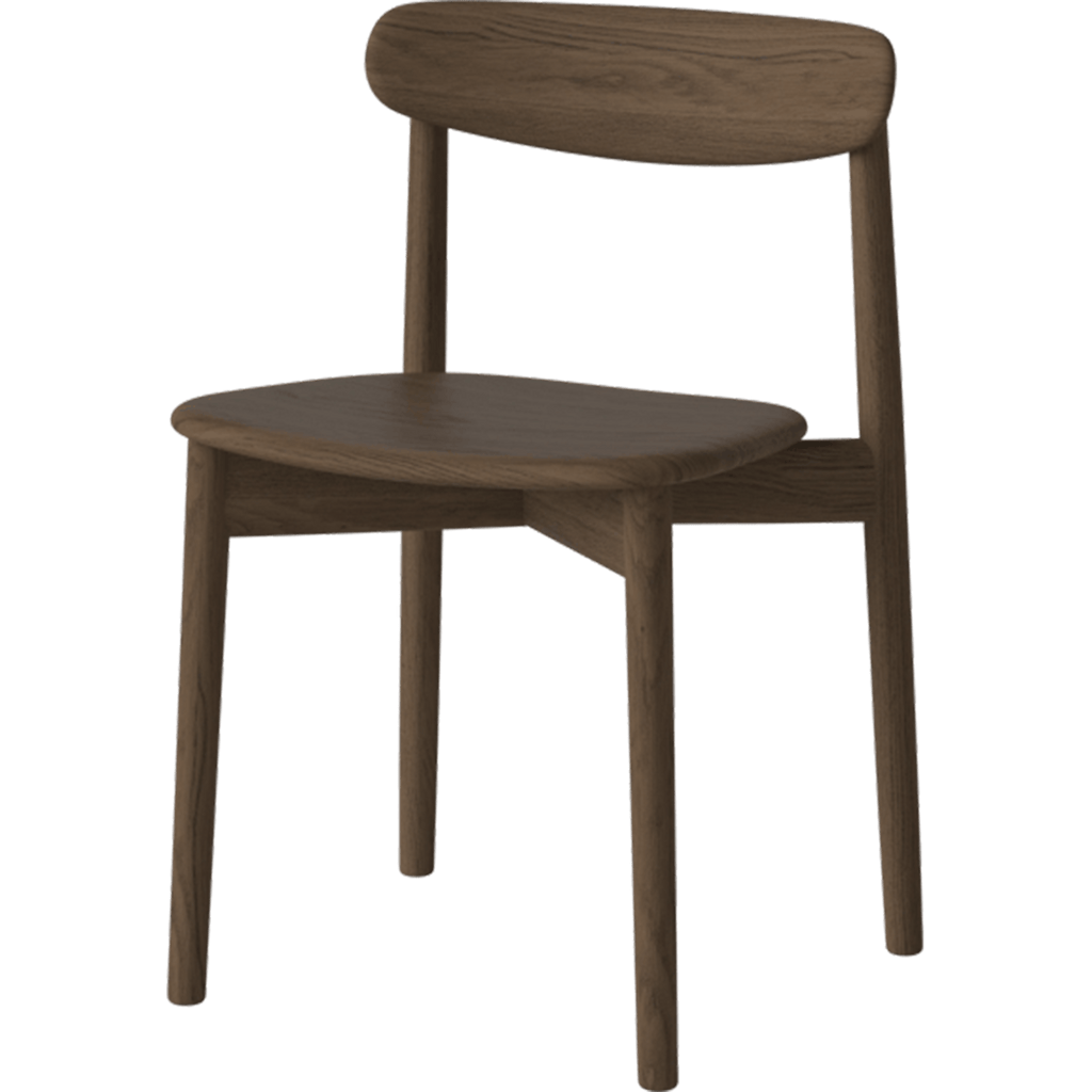 Bolia Furniture Dark Oiled Oak Merge Dining Chair