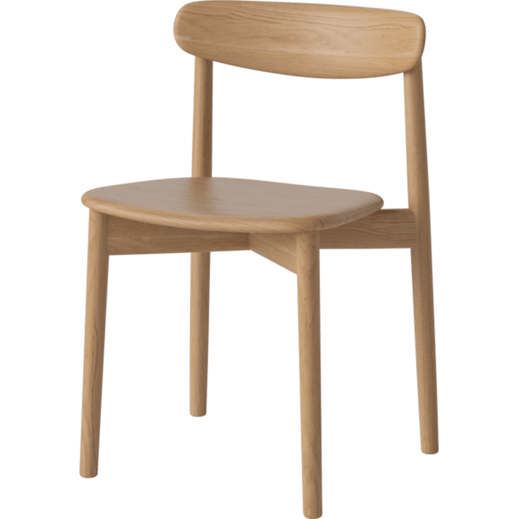 Bolia Furniture Oiled Oak Merge Dining Chair