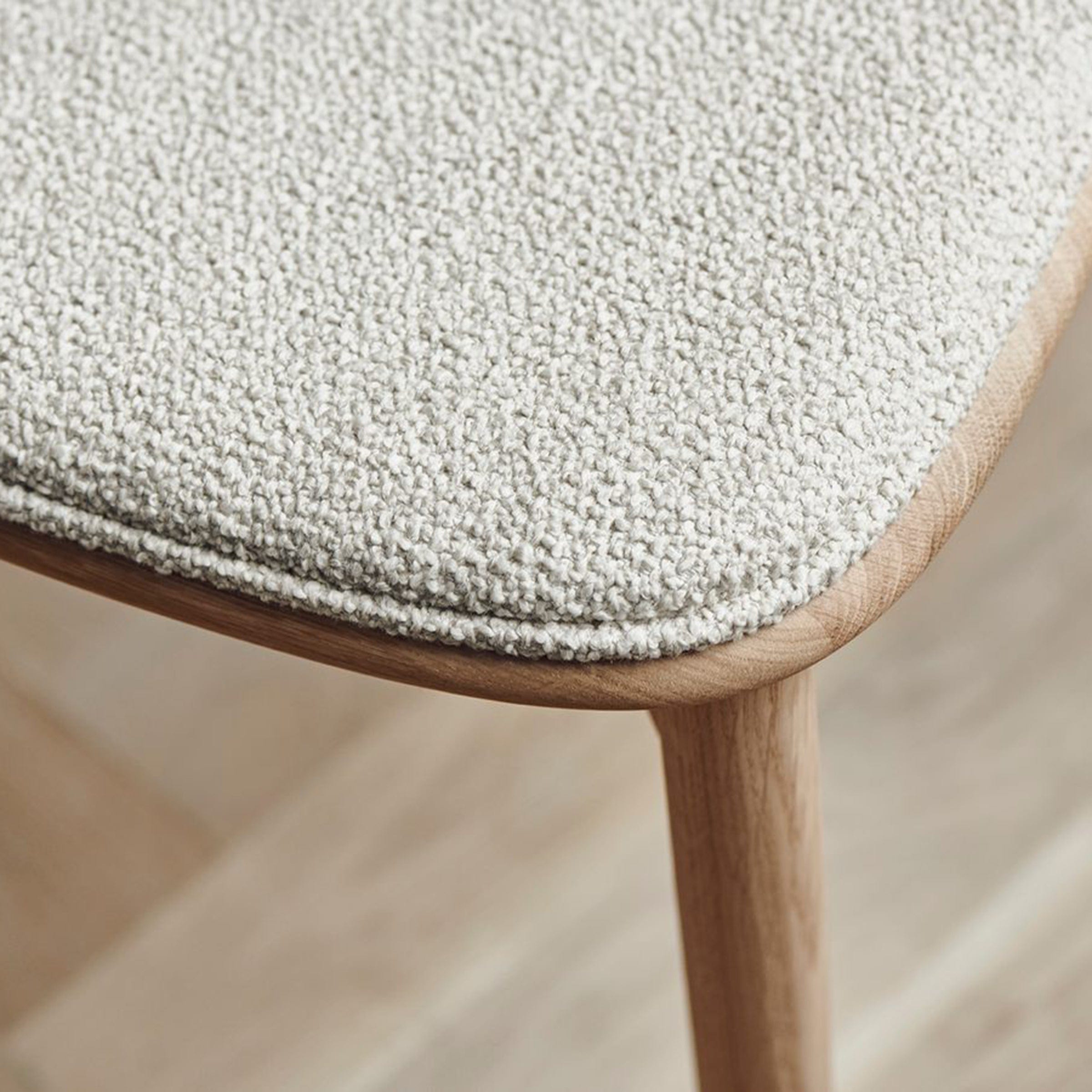 Bolia Furniture Sydney Leather / Cognac / White Pigmented Oiled Oak Merge Dining Chair