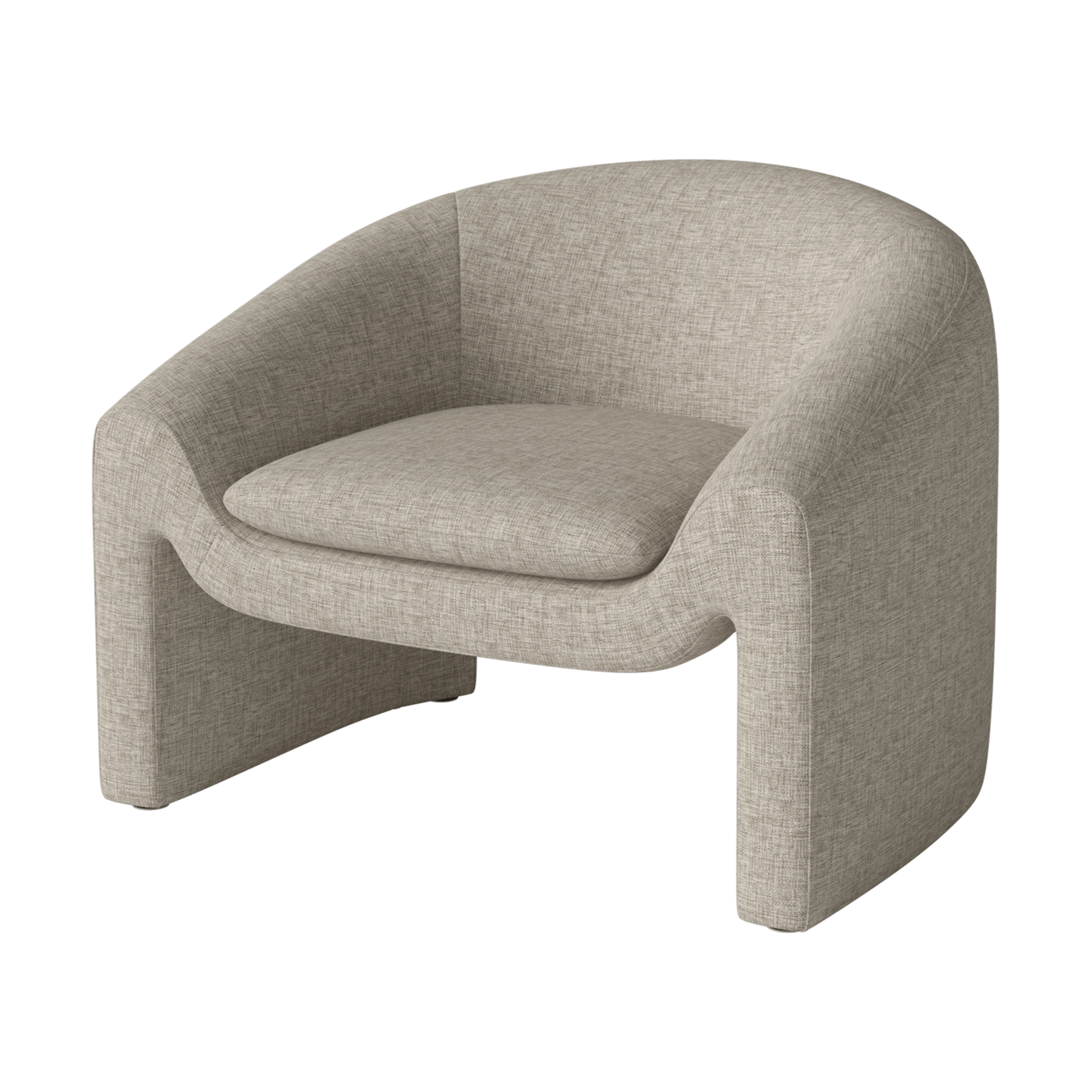 Bolia Furniture Nantes Flat Weave / Dark Beige Mielo Armchair