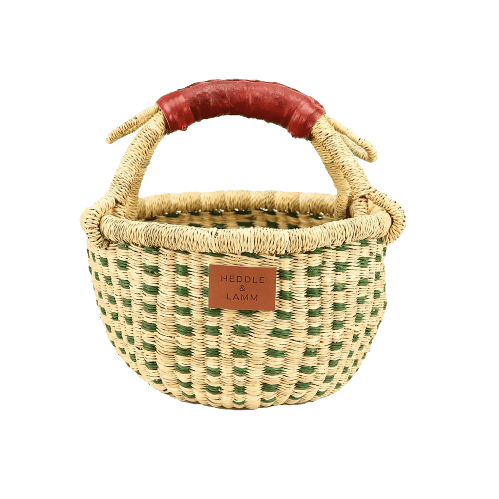 Heddle & Lamm Basket Mini Bolga Basket