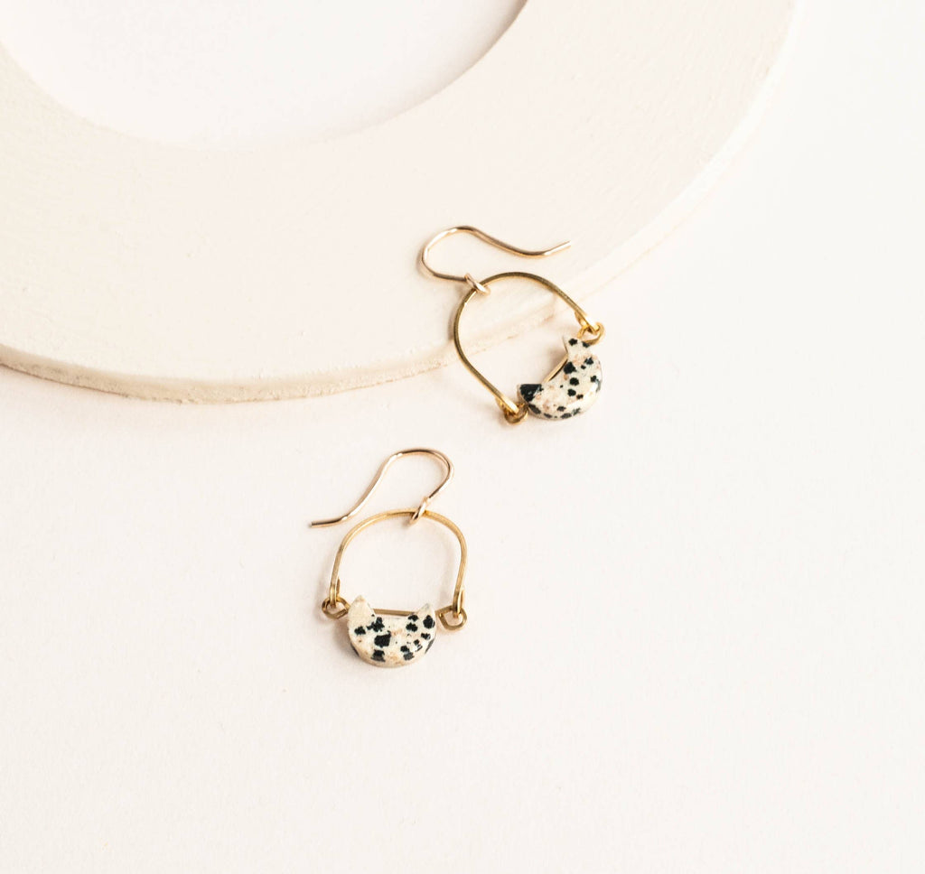 Michelle Starbuck Designs Jewelry Mini Eclipse Earrings