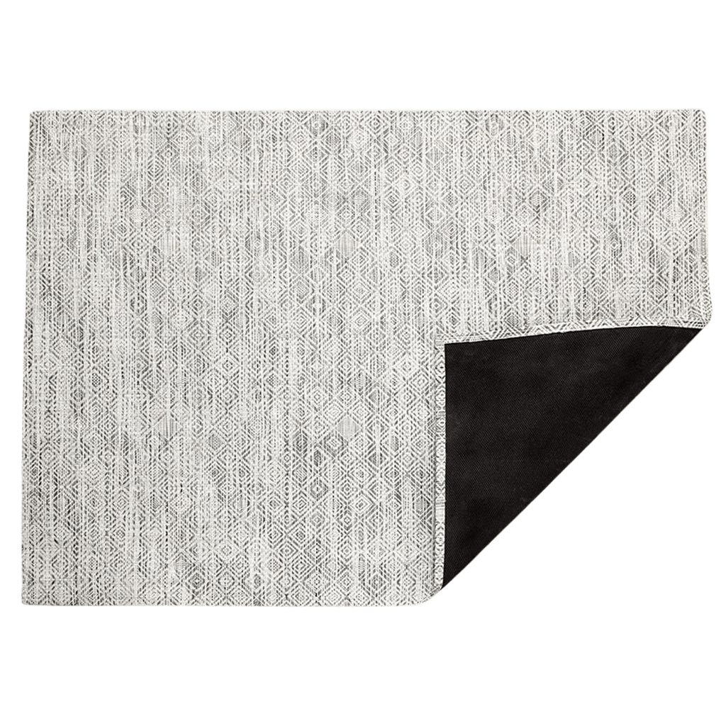Chilewich Rug White Black / Small Mosaic Woven Floor Mat