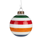 Ragon House SHOP Multicolor Striped Christmas Ornament