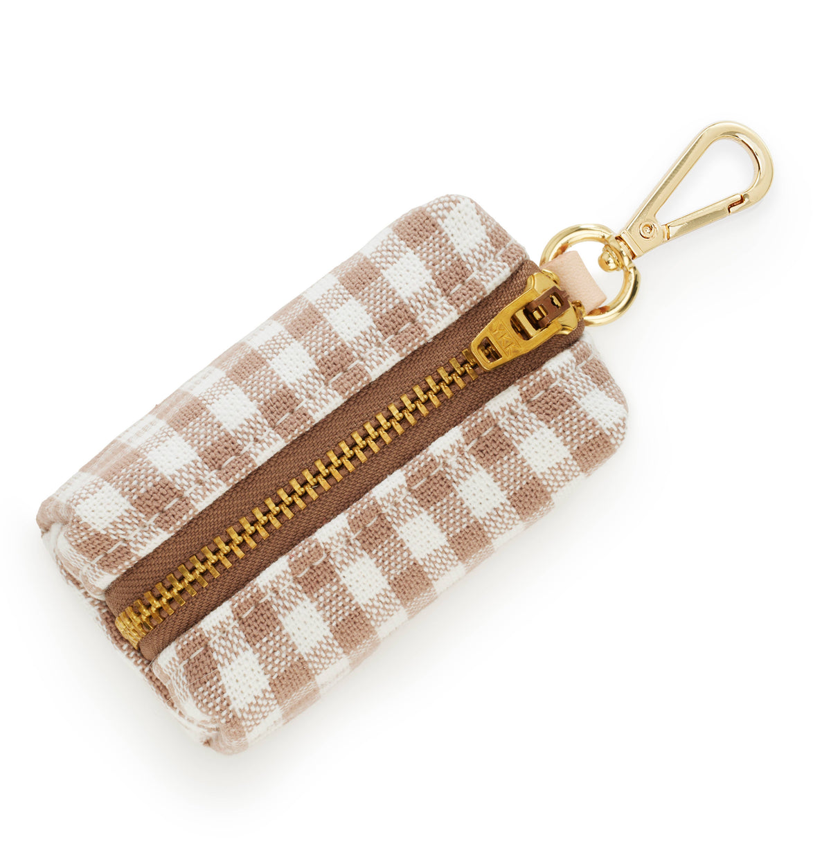 The Foggy Dog SHOP Mushroom Gingham Pet Waste Bag Dispenser