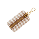 The Foggy Dog SHOP Mushroom Gingham Pet Waste Bag Dispenser