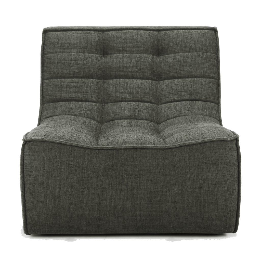 Ethnicraft Furniture Moss N701 Modular Sofa, 1 Seater