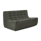 Ethnicraft Furniture N701 Modular Sofa, 2 Seater
